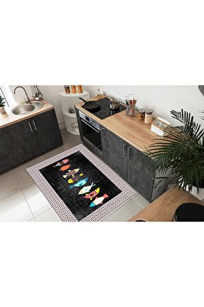 ONLY HALI dijital baskı salon halısı mutfak halı yolluk kilim CT-OH003DFa